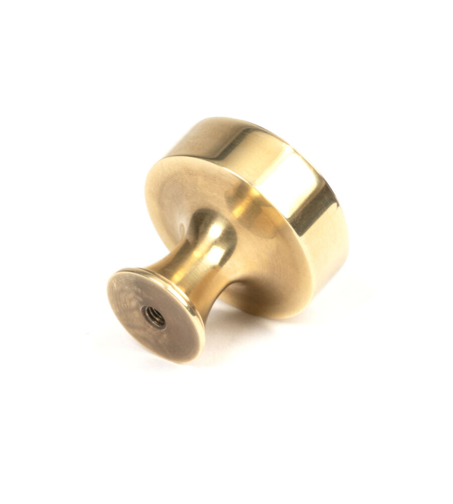From The Anvil Aged Brass Scully Cabinet Knob - 32mm - Image 4