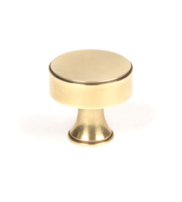 From The Anvil Aged Brass Scully Cabinet Knob – 32mm