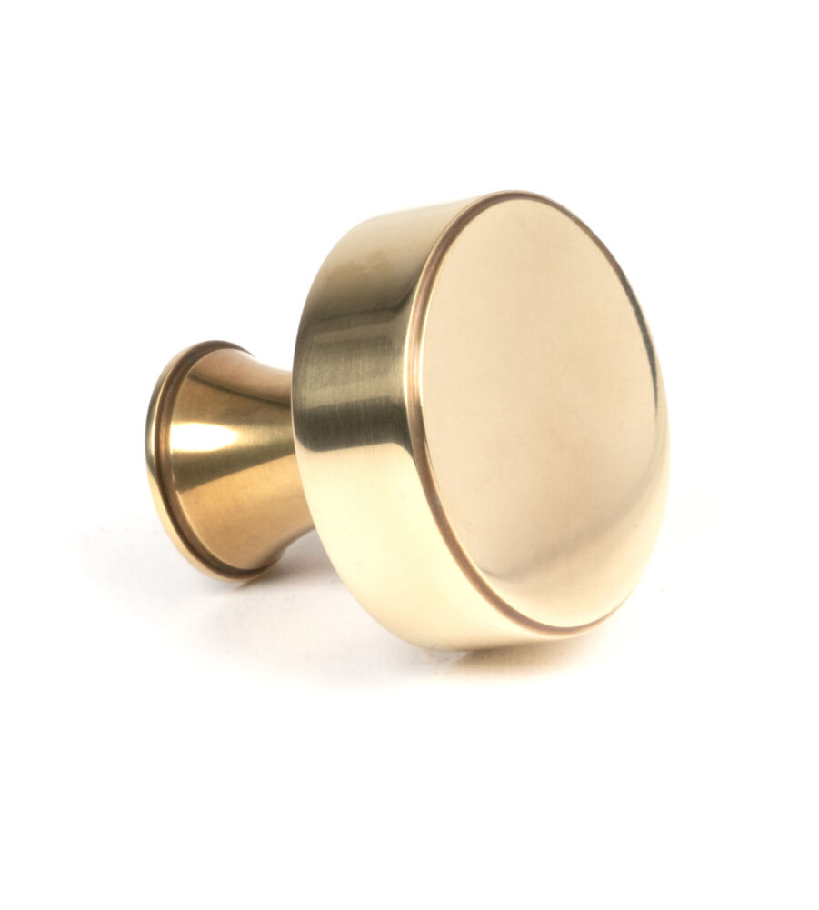 From The Anvil Aged Brass Scully Cabinet Knob - 38mm - Image 3