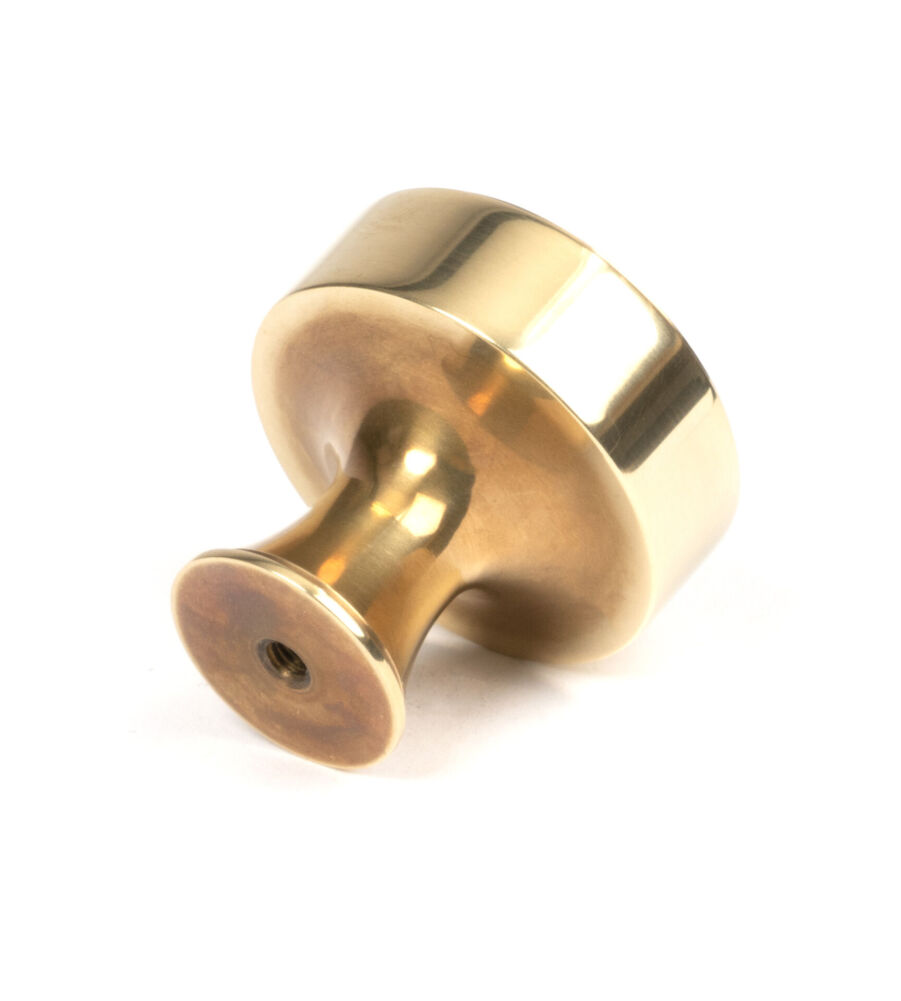 From The Anvil Aged Brass Scully Cabinet Knob - 38mm - Image 4