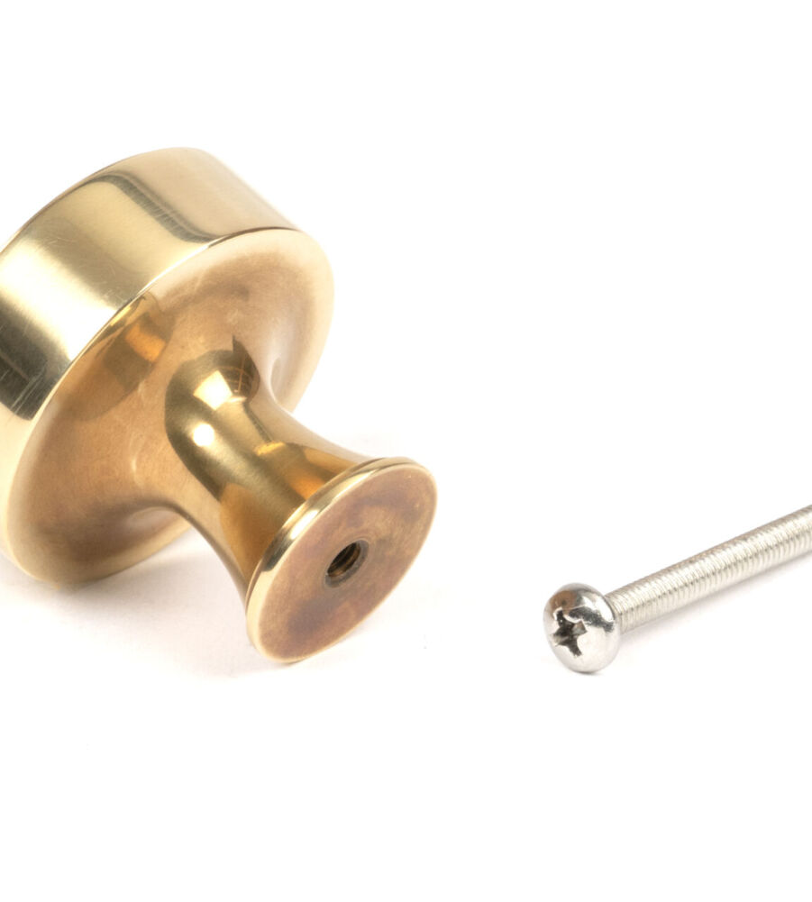 From The Anvil Aged Brass Scully Cabinet Knob - 38mm - Image 5