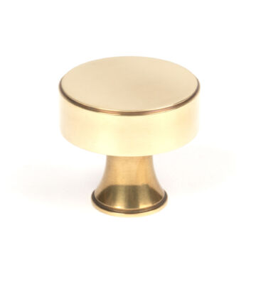 From The Anvil Aged Brass Scully Cabinet Knob – 38mm