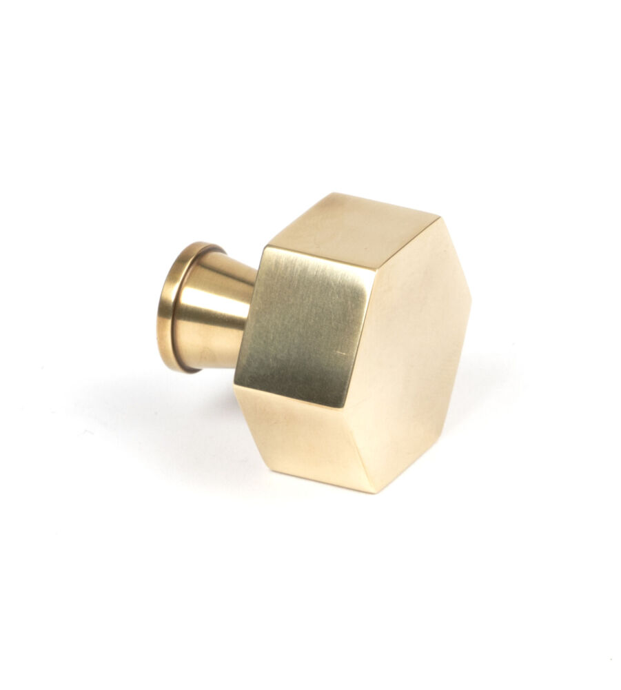 From The Anvil Aged Brass Kahlo Cabinet Knob - 32mm - Image 3