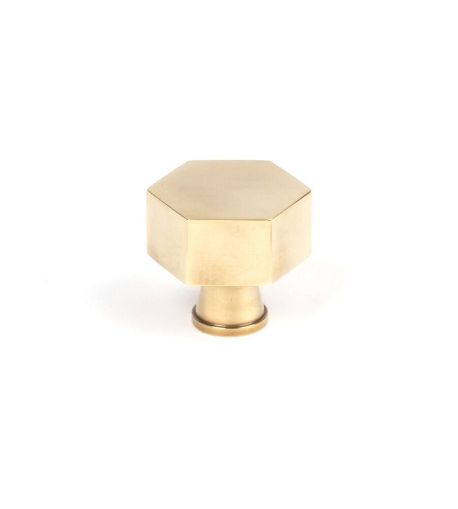 From The Anvil Aged Brass Kahlo Cabinet Knob - 32mm