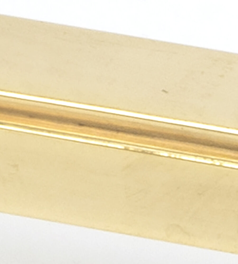 From The Anvil Aged Brass Scully Pull Handle - Small - Image 4