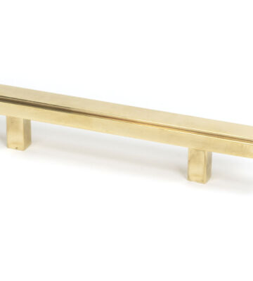 From The Anvil Aged Brass Scully Pull Handle – Small