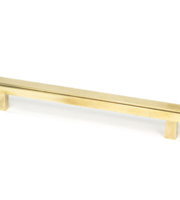 From The Anvil Aged Brass Scully Pull Handle – Medium