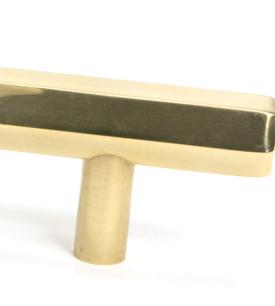 From The Anvil Aged Brass Kahlo Pull Handle - Large - Image 3