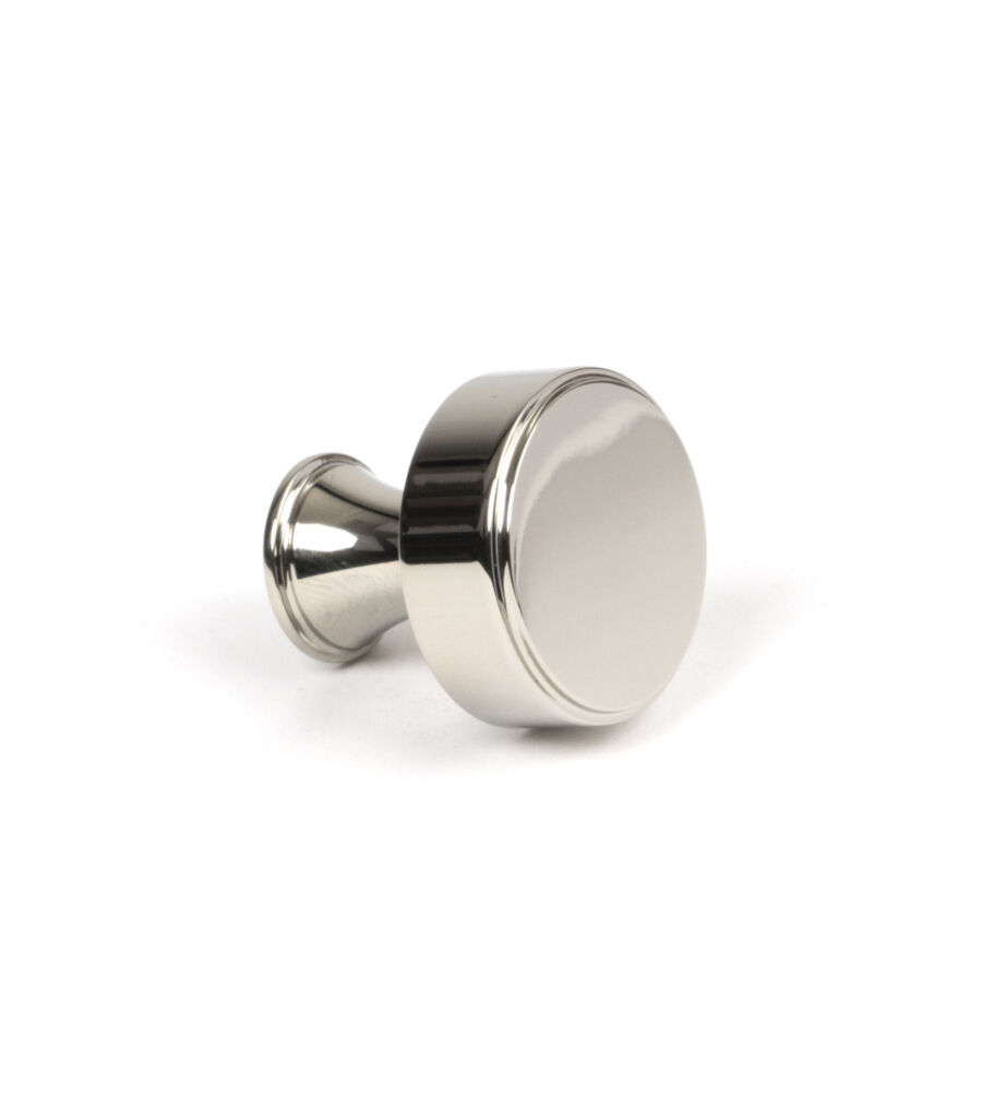 From The Anvil Polished Nickel Scully Cabinet Knob - 25mm - Image 3
