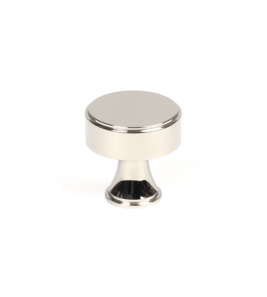 From The Anvil Polished Nickel Scully Cabinet Knob - 25mm