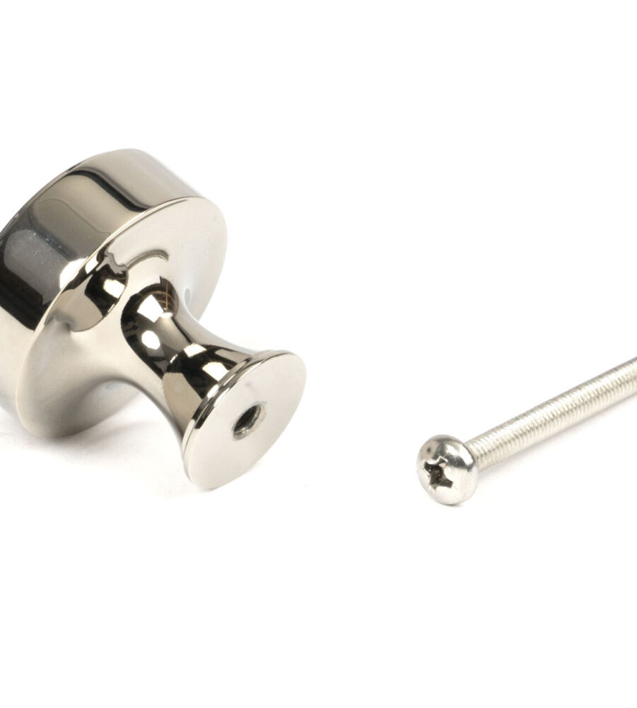 From The Anvil Polished Nickel Scully Cabinet Knob - 32mm - Image 5