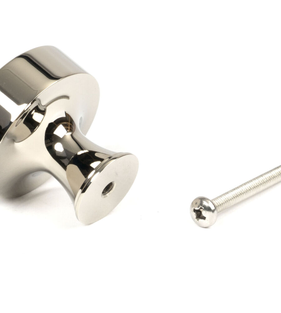 From The Anvil Polished Nickel Scully Cabinet Knob - 38mm - Image 5