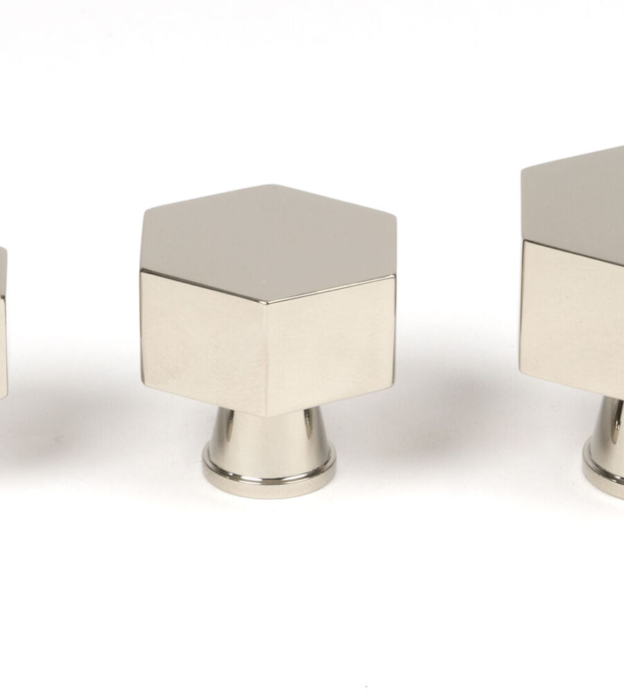 From The Anvil Polished Nickel Kahlo Cabinet Knob - 25mm - Image 6