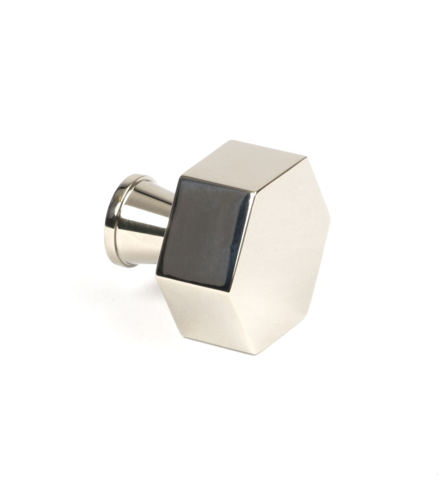 From The Anvil Polished Nickel Kahlo Cabinet Knob - 32mm - Image 3