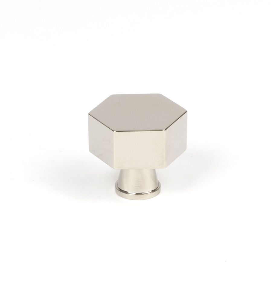 From The Anvil Polished Nickel Kahlo Cabinet Knob - 32mm