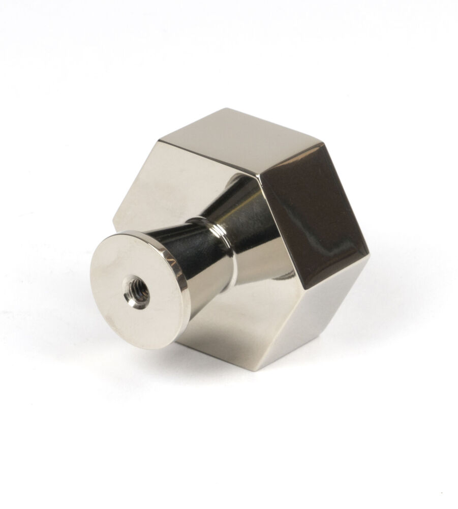 From The Anvil Polished Nickel Kahlo Cabinet Knob - 38mm - Image 4