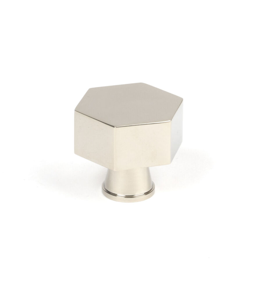 From The Anvil Polished Nickel Kahlo Cabinet Knob - 38mm