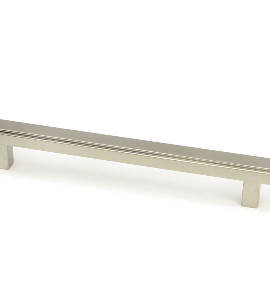 From The Anvil Polished Nickel Scully Pull Handle - Medium