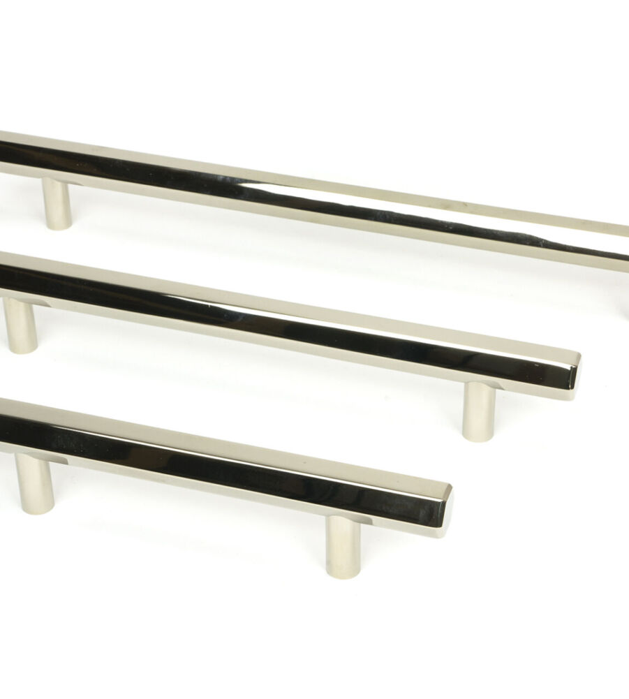 From The Anvil Polished Nickel Kahlo Pull Handle - Medium - Image 6