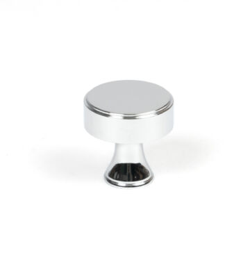 From The Anvil Polished Chrome Scully Cabinet Knob – 25mm