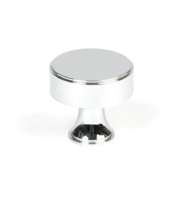 From The Anvil Polished Chrome Scully Cabinet Knob – 32mm