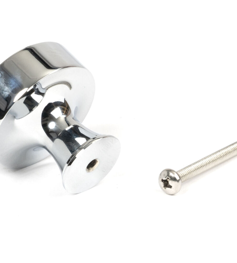 From The Anvil Polished Chrome Scully Cabinet Knob - 38mm - Image 5