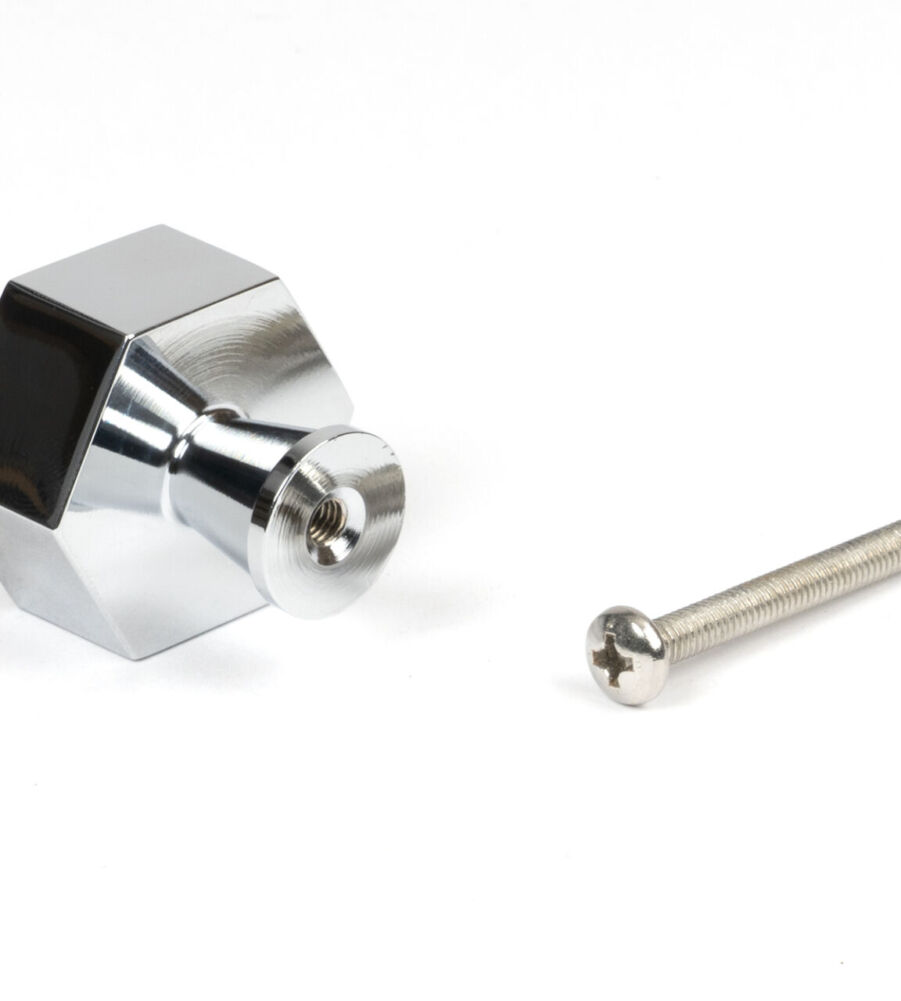 From The Anvil Polished Chrome Kahlo Cabinet Knob - 32mm - Image 5