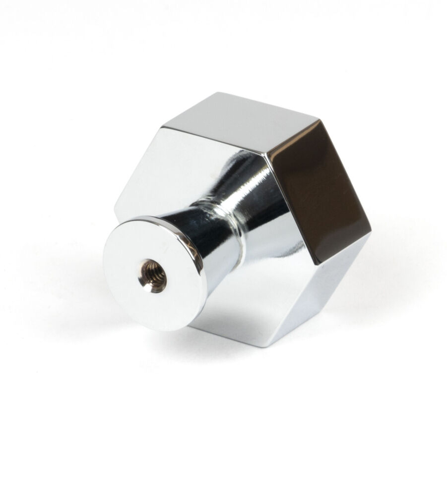 From The Anvil Polished Chrome Kahlo Cabinet Knob - 38mm - Image 4