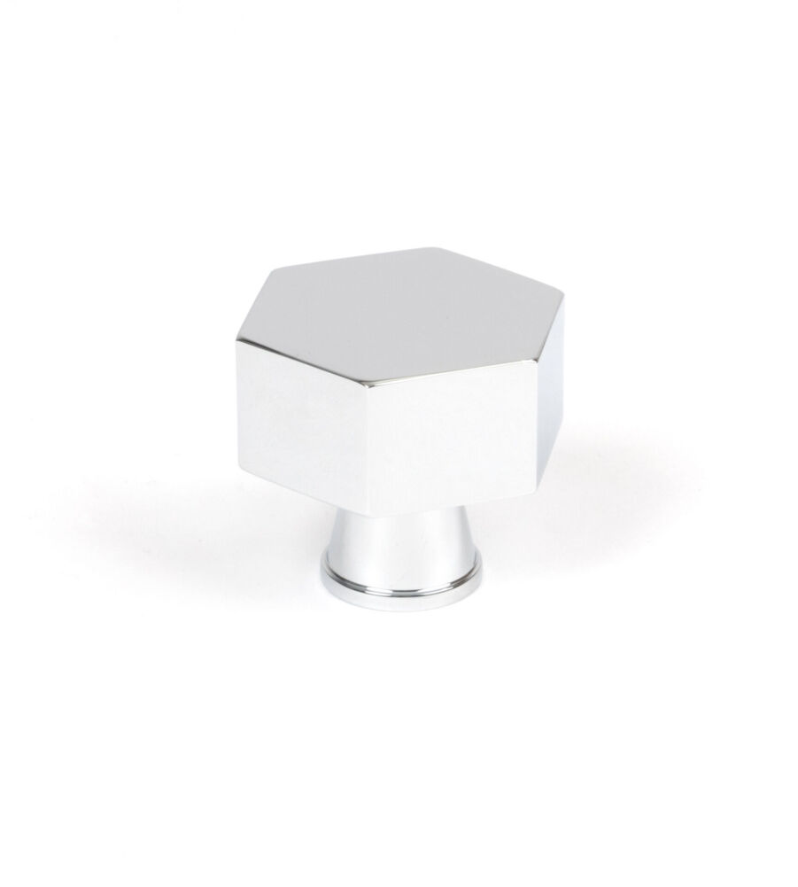From The Anvil Polished Chrome Kahlo Cabinet Knob - 38mm