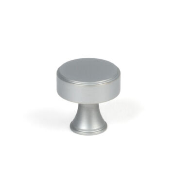 From The Anvil Satin Chrome Scully Cabinet Knob – 25mm
