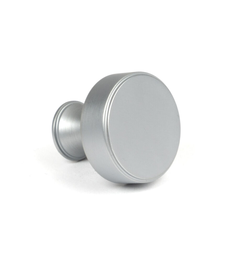 From The Anvil Satin Chrome Scully Cabinet Knob - 32mm - Image 3