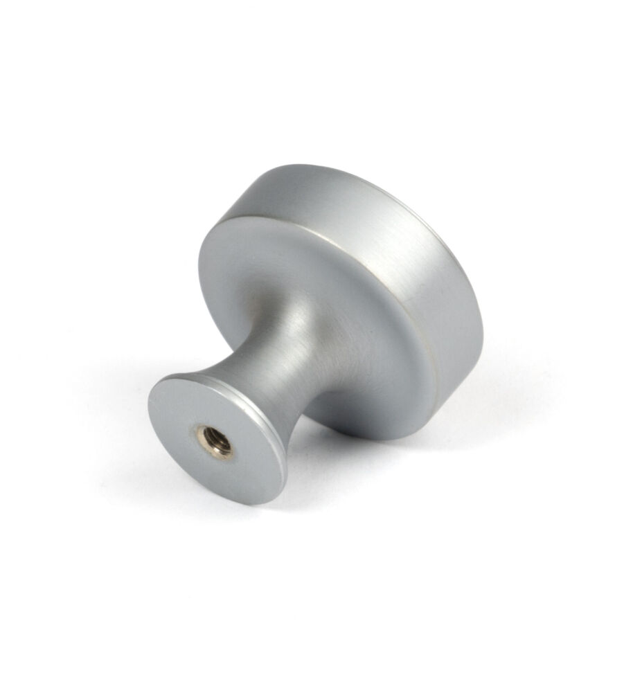 From The Anvil Satin Chrome Scully Cabinet Knob - 32mm - Image 4