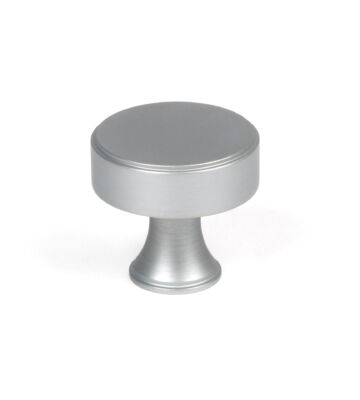 From The Anvil Satin Chrome Scully Cabinet Knob – 32mm