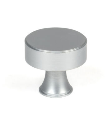 From The Anvil Satin Chrome Scully Cabinet Knob – 38mm