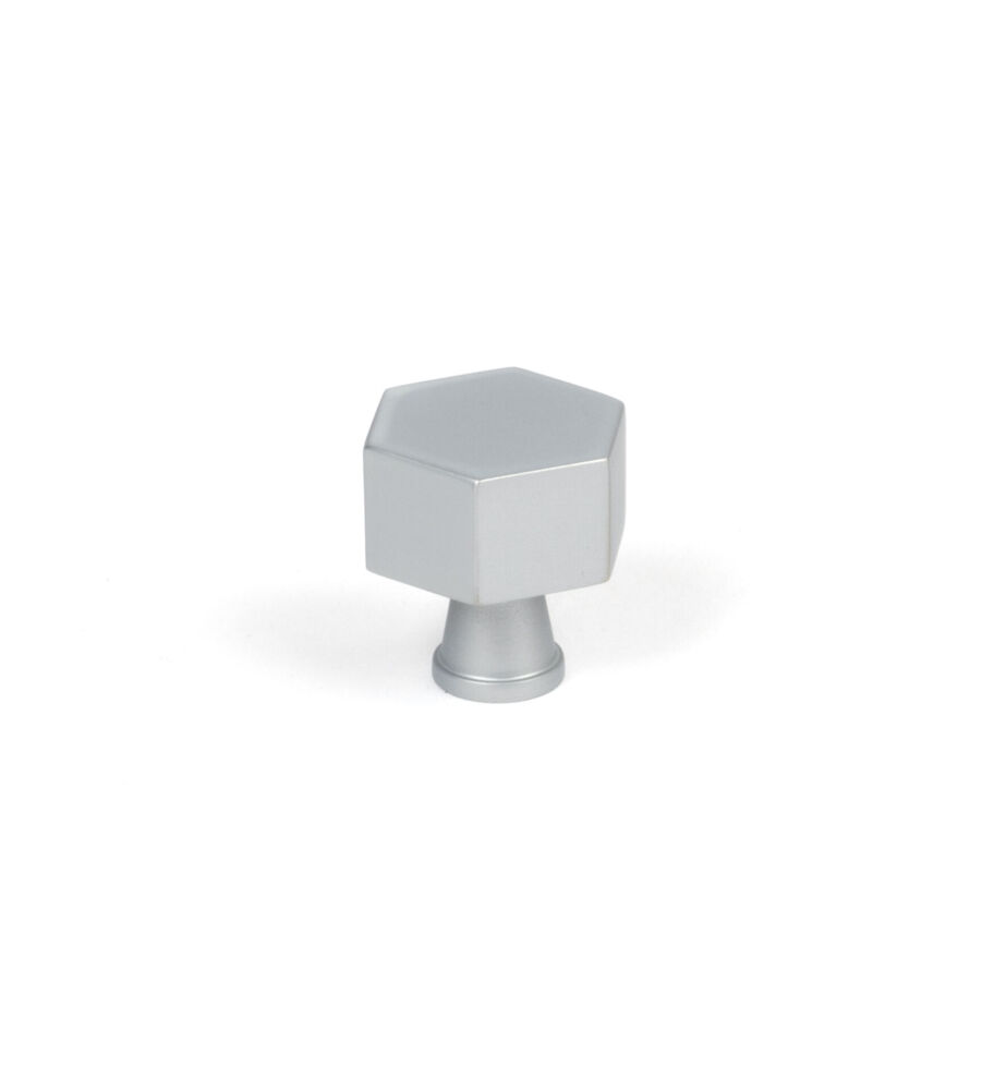 From The Anvil Satin Chrome Kahlo Cabinet Knob - 25mm