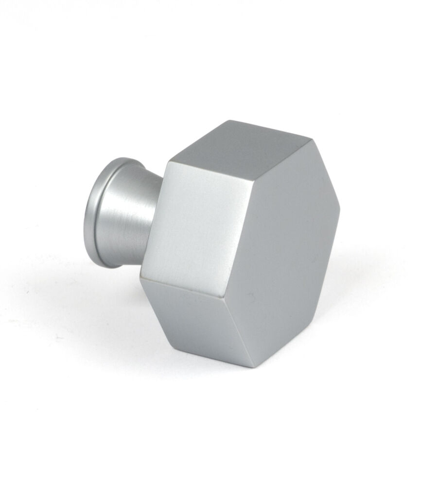 From The Anvil Satin Chrome Kahlo Cabinet Knob - 38mm - Image 3