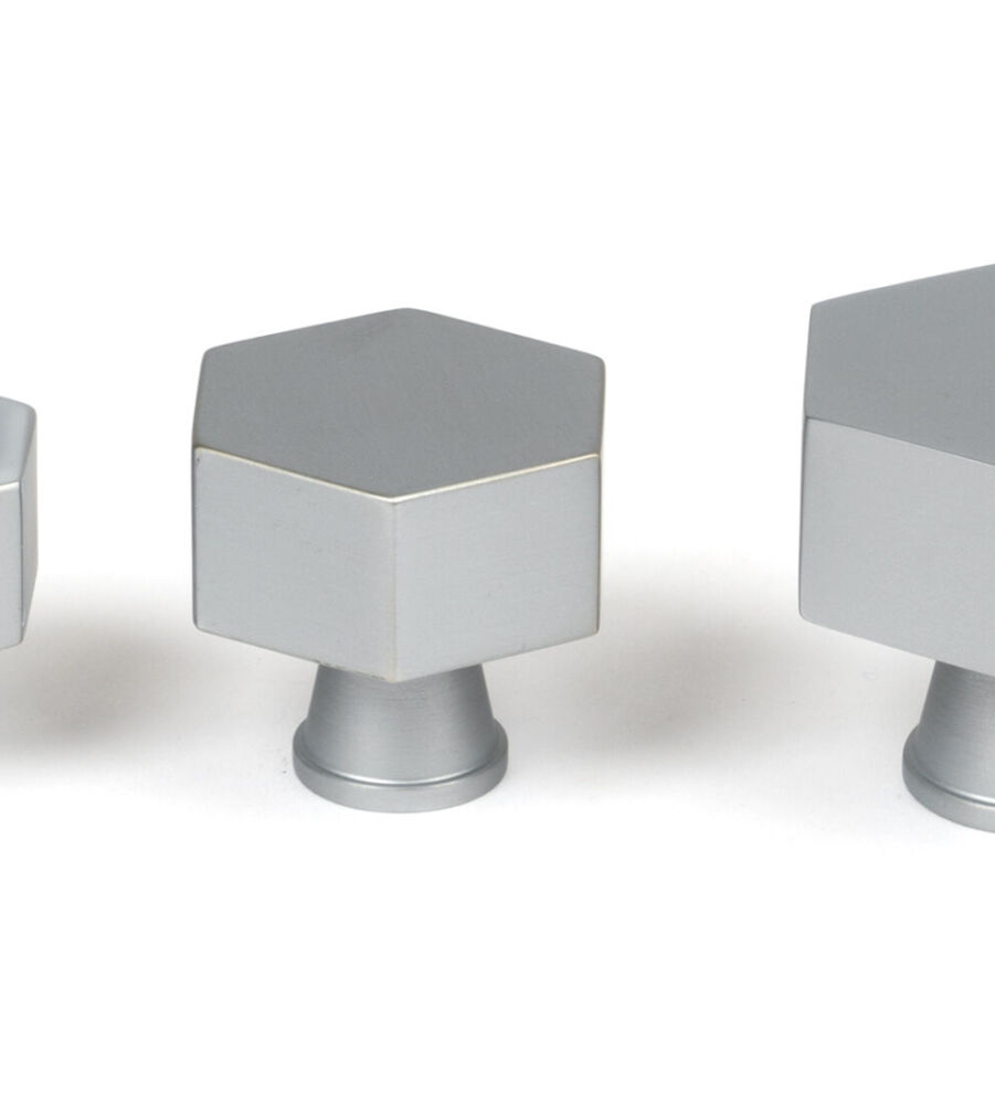 From The Anvil Satin Chrome Kahlo Cabinet Knob - 38mm - Image 6