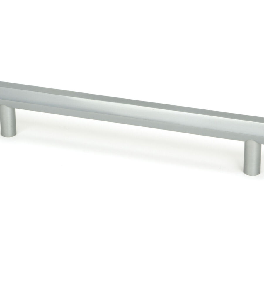 From The Anvil Satin Chrome Kahlo Pull Handle - Medium
