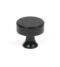 From The Anvil Matt Black Scully Cabinet Knob - 32mm