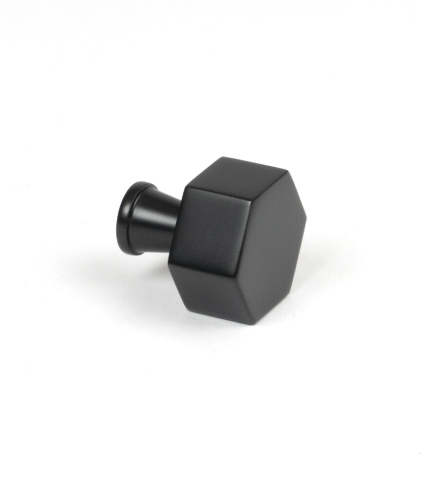 From The Anvil Matt Black Kahlo Cabinet Knob - 25mm - Image 3