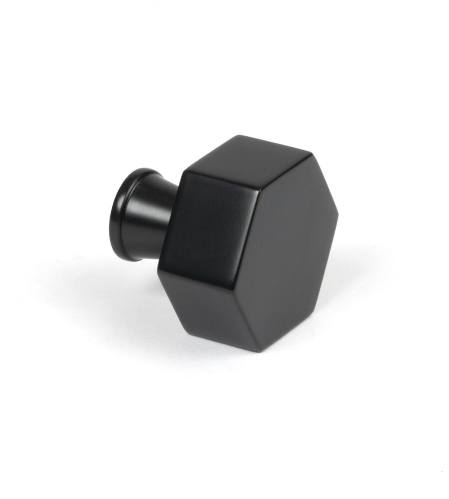 From The Anvil Matt Black Kahlo Cabinet Knob - 32mm - Image 3