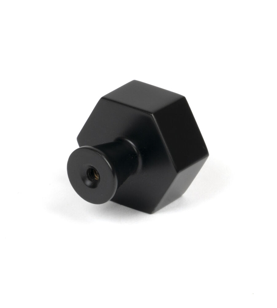 From The Anvil Matt Black Kahlo Cabinet Knob - 32mm - Image 4