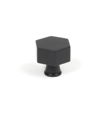 From The Anvil Matt Black Kahlo Cabinet Knob – 32mm