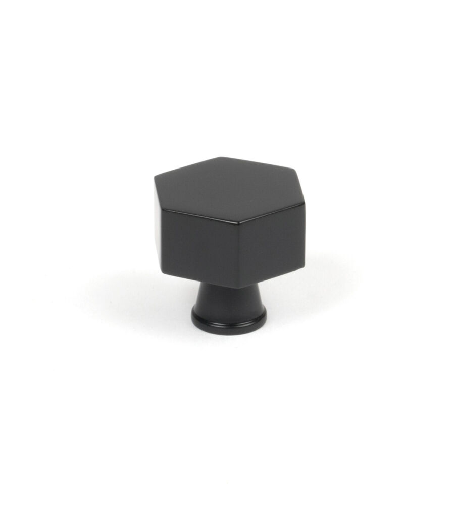 From The Anvil Matt Black Kahlo Cabinet Knob - 32mm