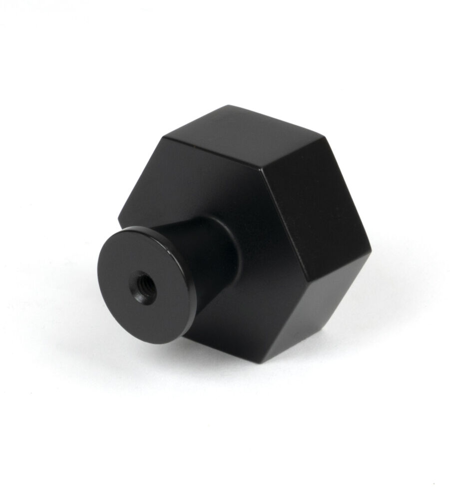 From The Anvil Matt Black Kahlo Cabinet Knob - 38mm - Image 4