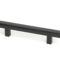 From The Anvil Matt Black Scully Pull Handle - Small