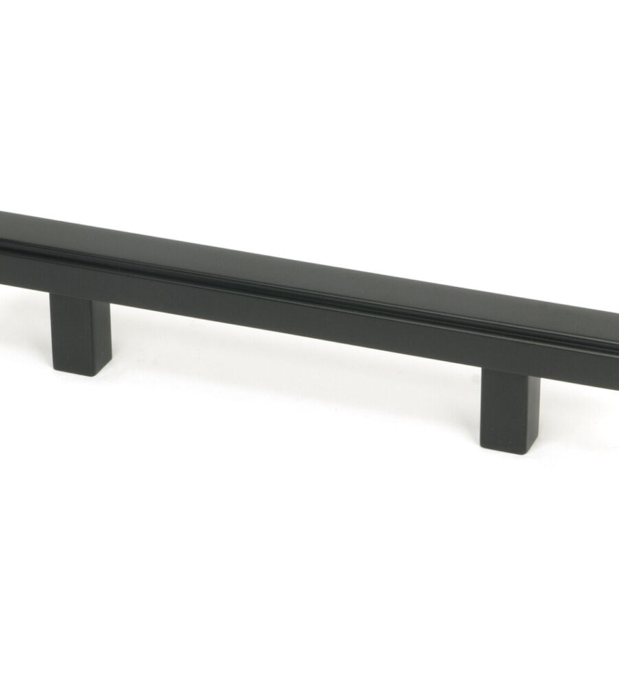 From The Anvil Matt Black Scully Pull Handle - Small