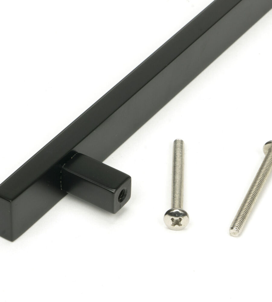 From The Anvil Matt Black Scully Pull Handle - Large - Image 5