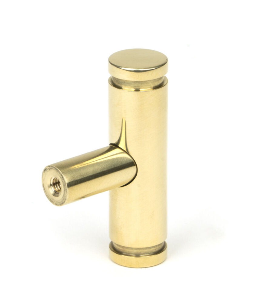 From The Anvil Polished Brass Kelso T-Bar - Image 5