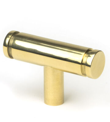 From The Anvil Polished Brass Kelso T-Bar